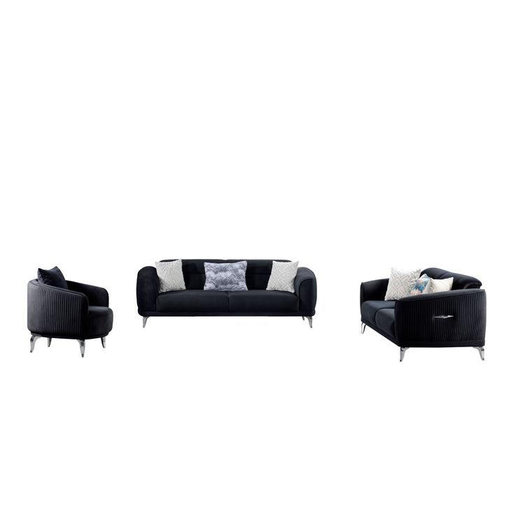 Couch-Set Polstergarnitur Evora Spar-Set