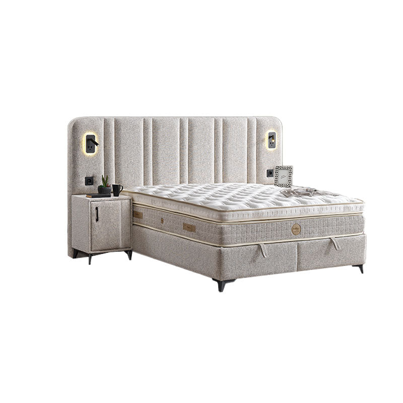 Boxspringbett  HUGGA, mit Bettkasten inkl. Matratze & Aufbauservice