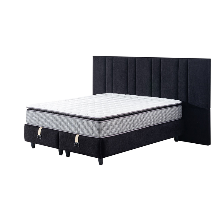 Boxspringbett MAJ mit Bettkasten inkl. Matratze