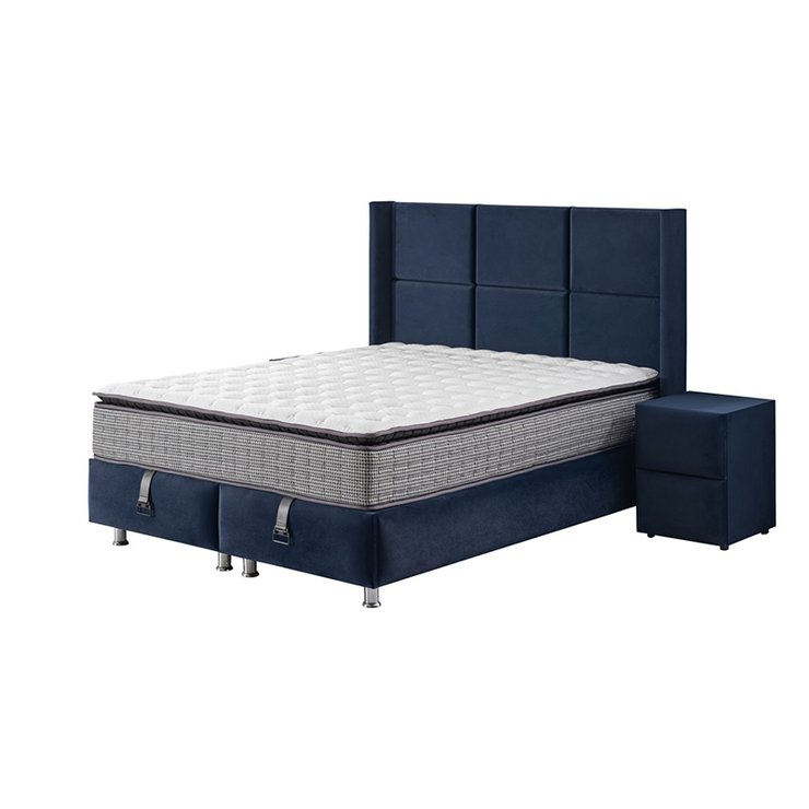 Boxspringbett MİLAN mit Bettkasten inkl. Matratze