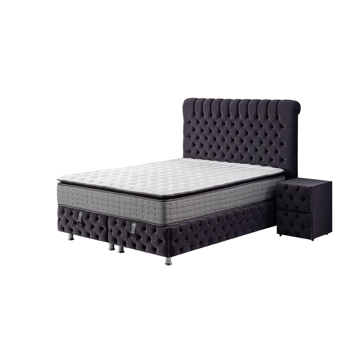 Boxspringbett  ROMA mit Bettkasten inkl. Matratze