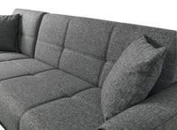 NERGIS Ecksofa mit Bett funktion